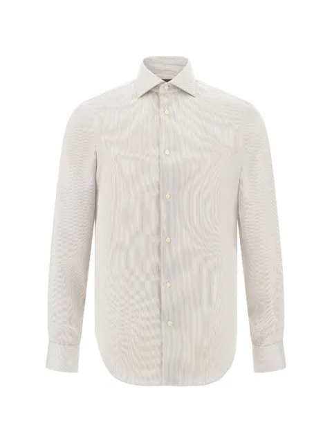 Boggi Milano striped cotton shirt regular fit