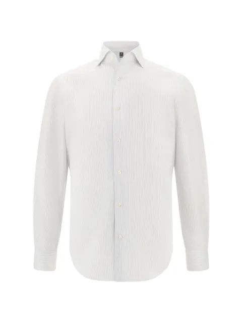 Boggi Milano striped cotton shirt regular fit