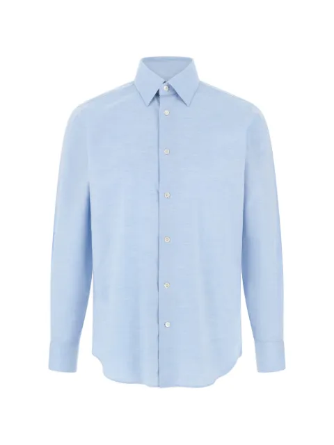 Boggi Milano shirt in cotton twill regular fit