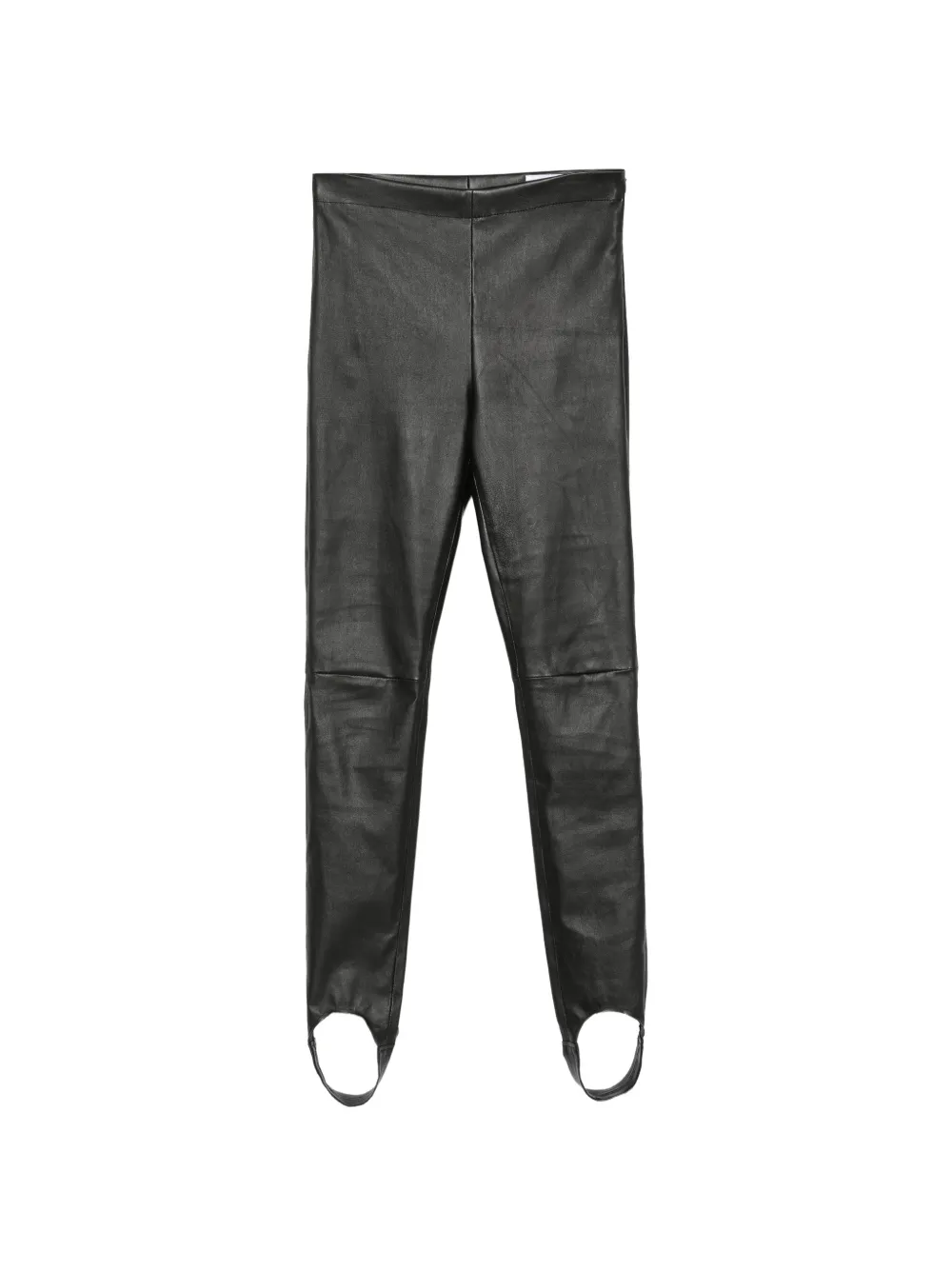 Cassell stirrup leather trousers - Schwarz