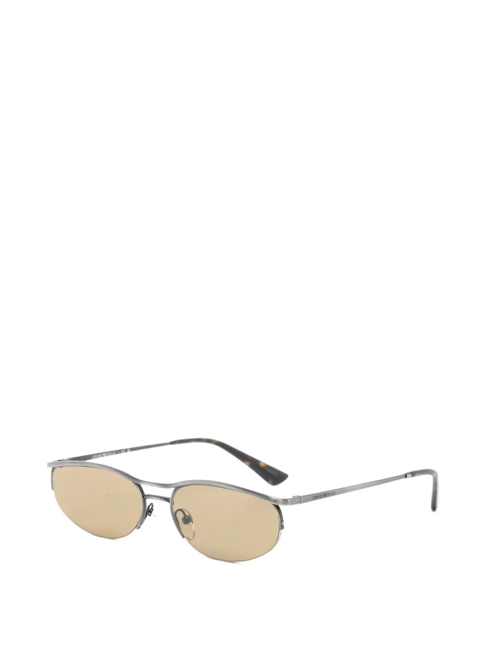 Emporio Armani oval-frame sunglasses Grijs