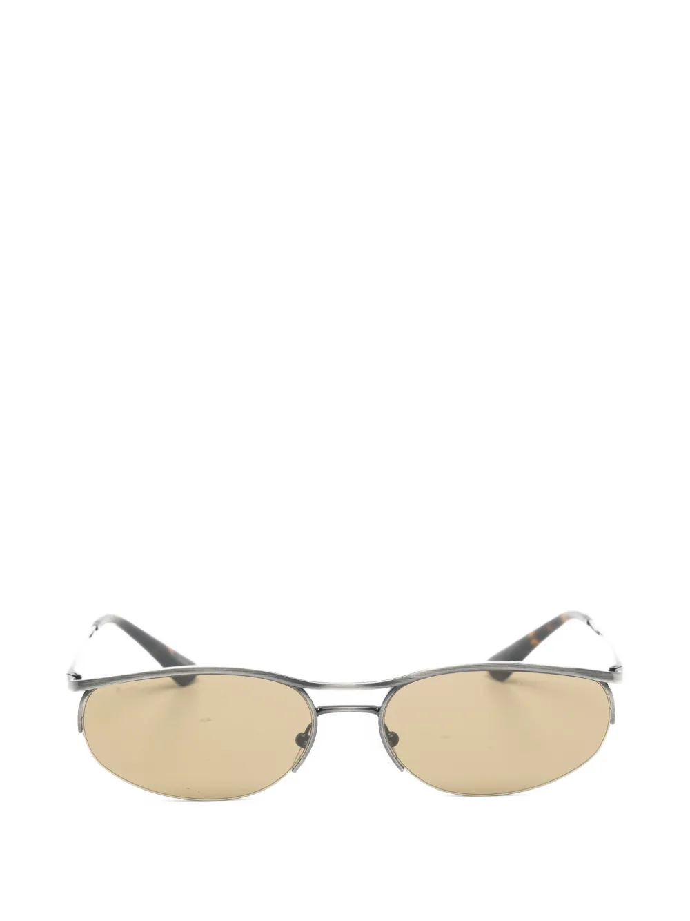 Emporio Armani oval-frame sunglasses Grijs