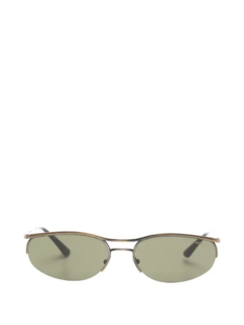 Emporio Armani geometric-frame sunglasses