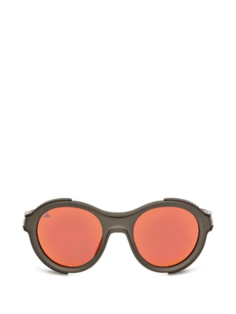 adidas round-frame side-shield sunglasses