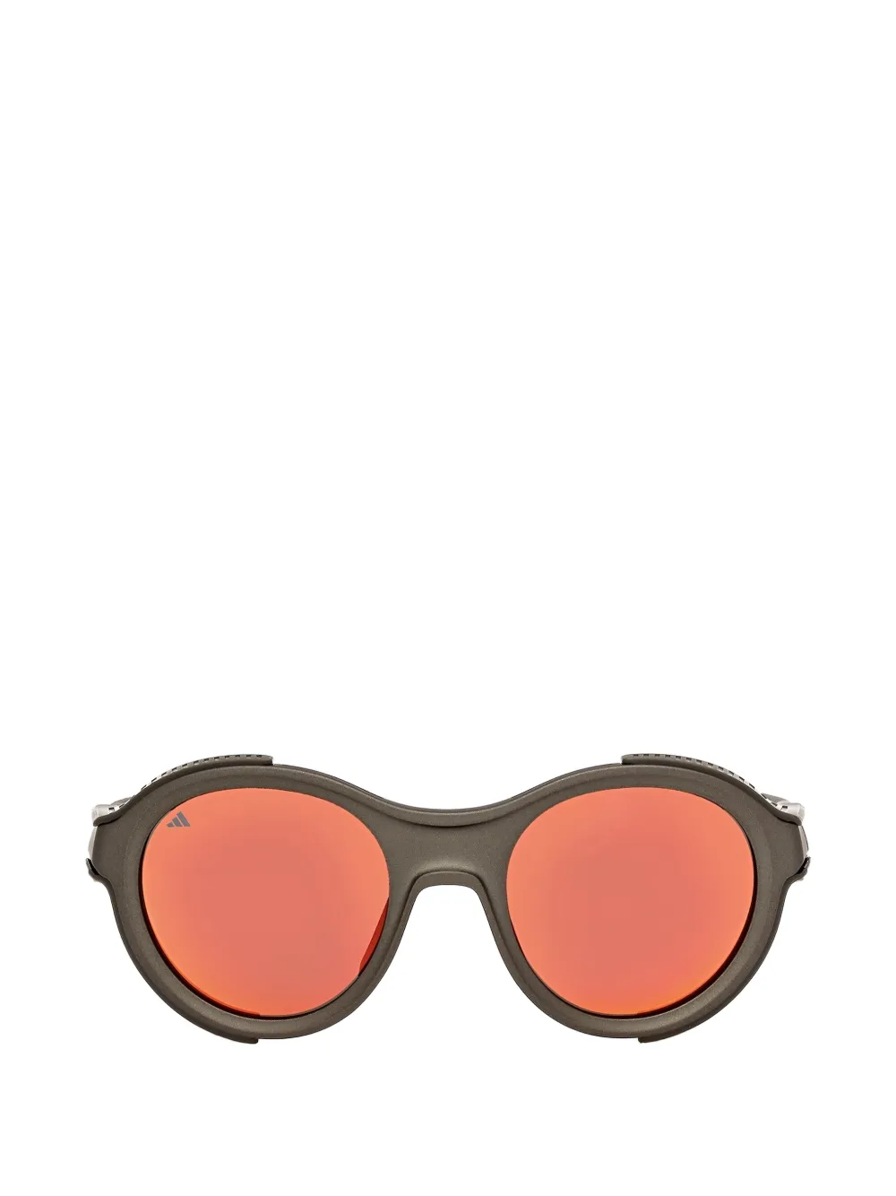 adidas round-frame side-shield sunglasses - Grigio