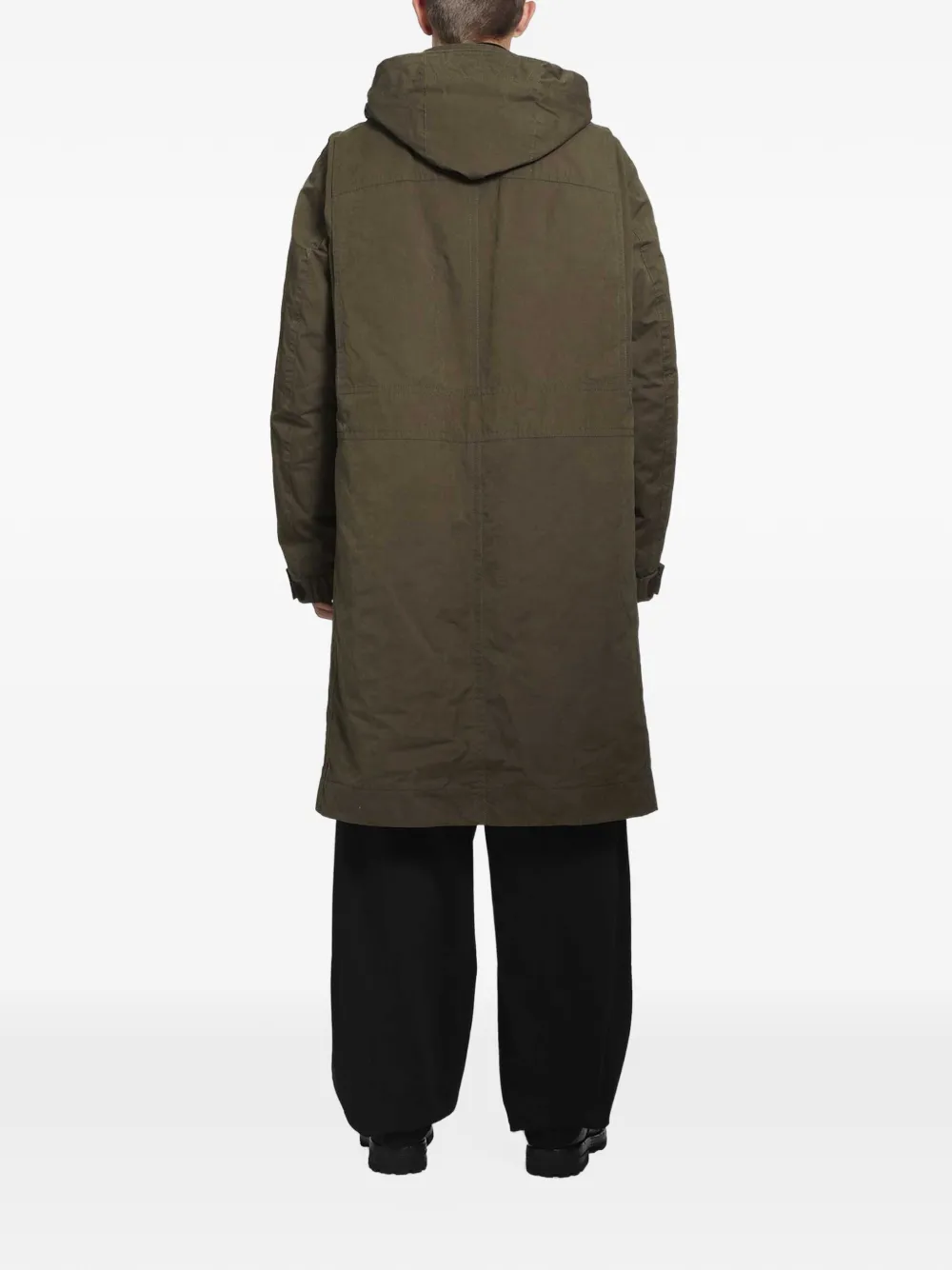 Moncler Grenoble Allaine hooded parka Groen