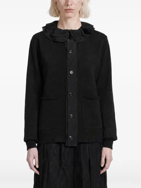 Aleksandr Manamïs ruffle-collar cardigan