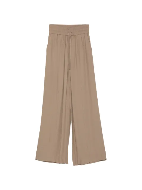 JOSEPH drawstring wide-leg trousers