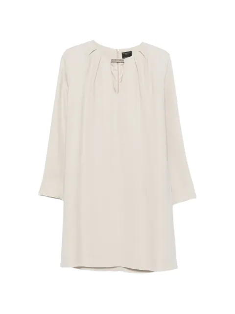Antonelli Lidia cut-out pleated-detail dress
