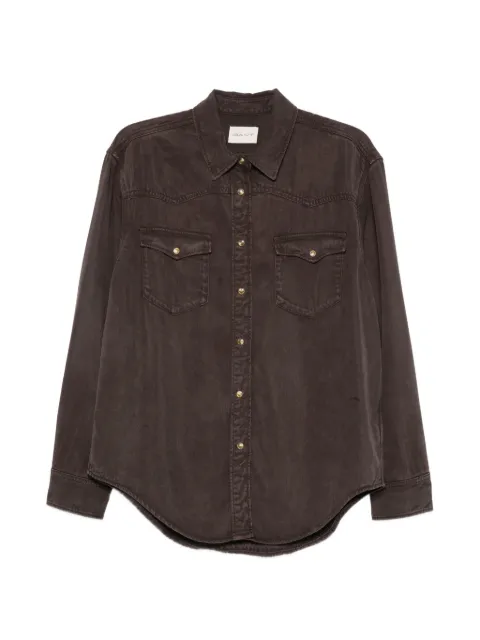 Gant western-style press-stud shirt