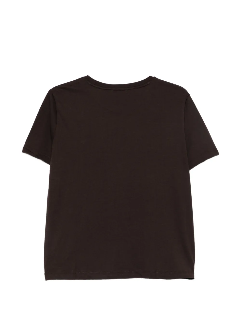 Gant logo-embroidered T-shirt Bruin