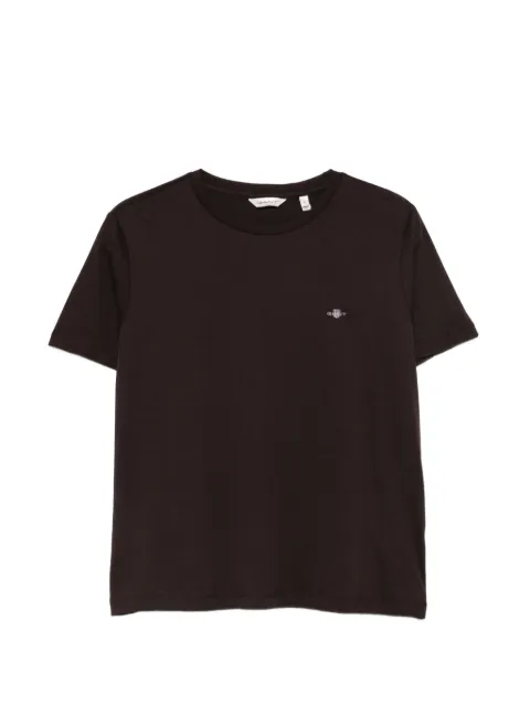 Gant logo-embroidered T-shirt