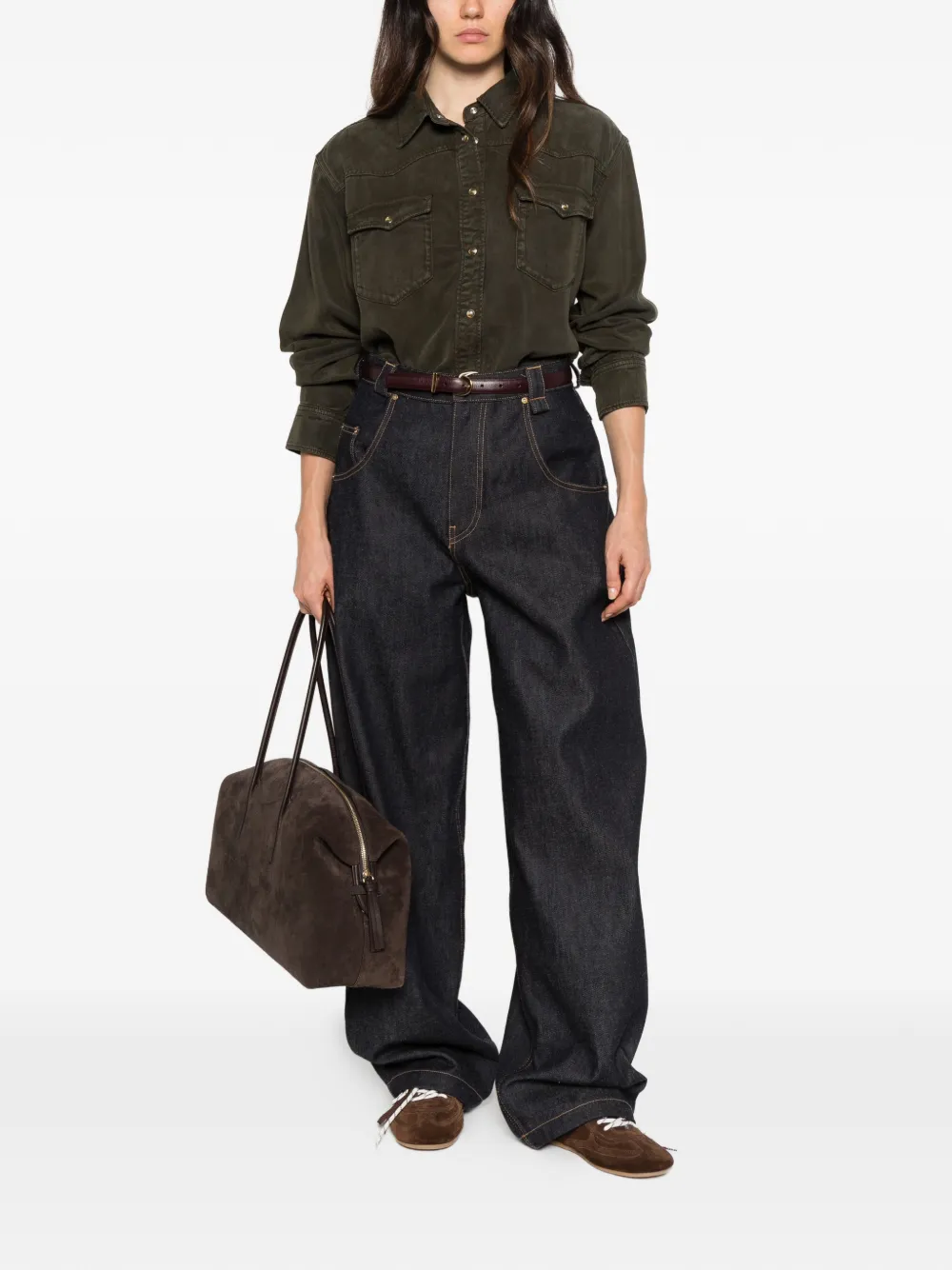 Gant button-up shirt Groen