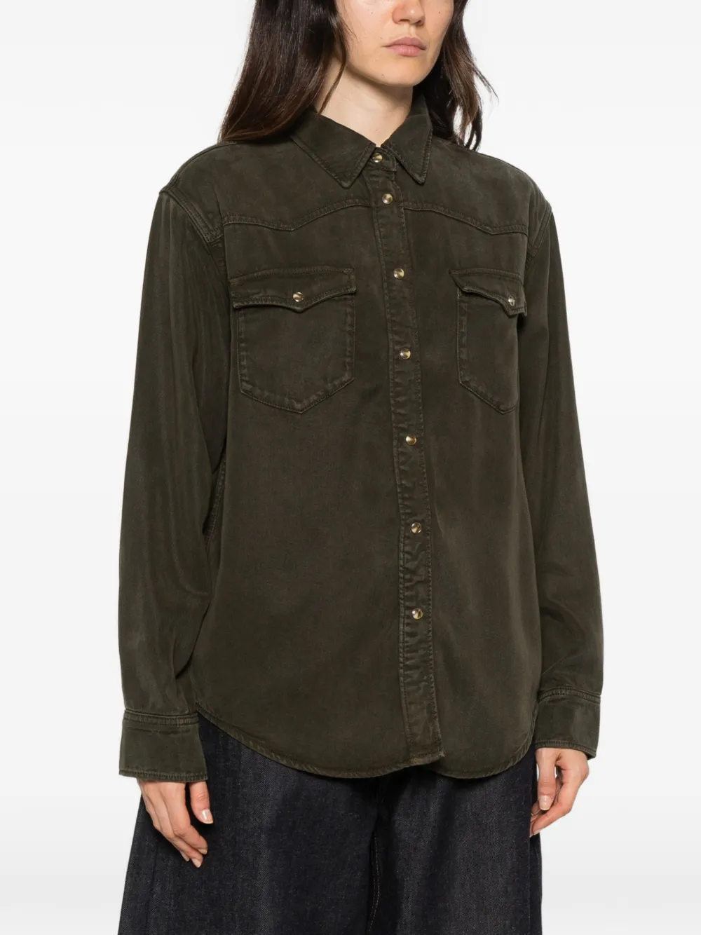 Gant button-up shirt Groen