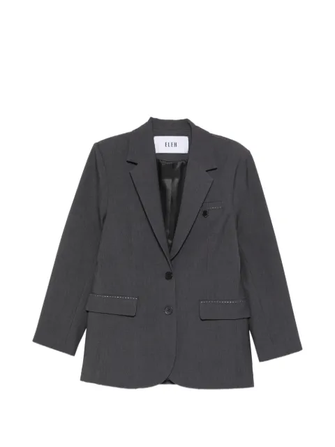 Eleh notched-lapel single-breasted blazer