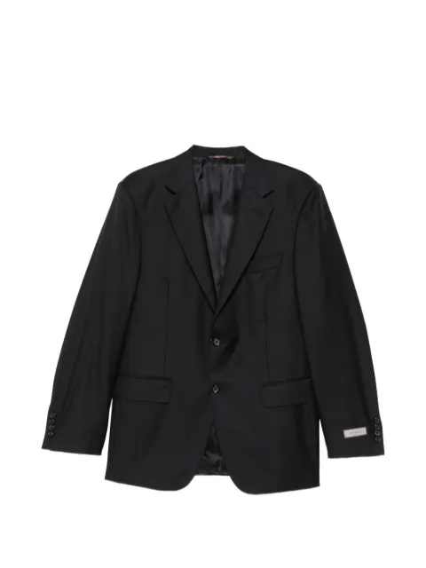 Canali single-breasted notched-lapel suit