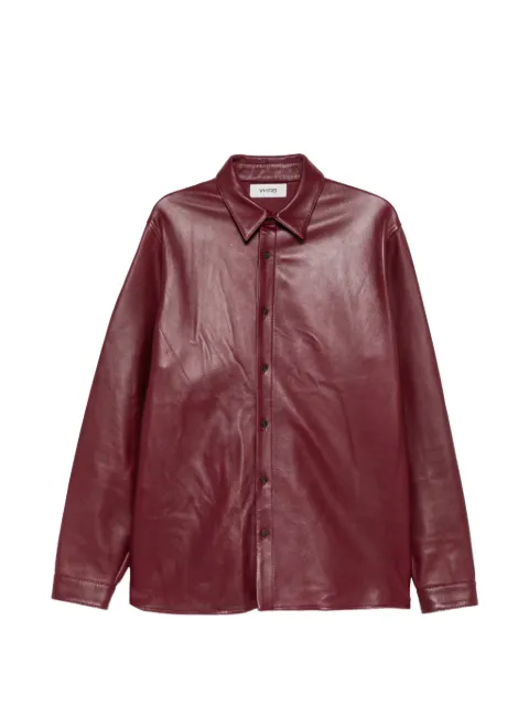  ANIPS camisa Serge de piel