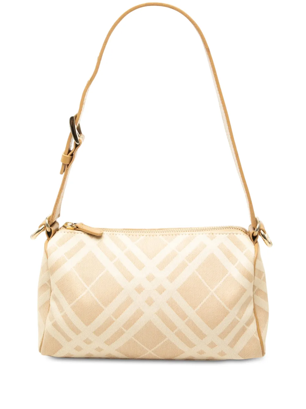 Burberry Pre-Owned 2000-2017 Nova Check Canvas shoulder bag - Neutrals