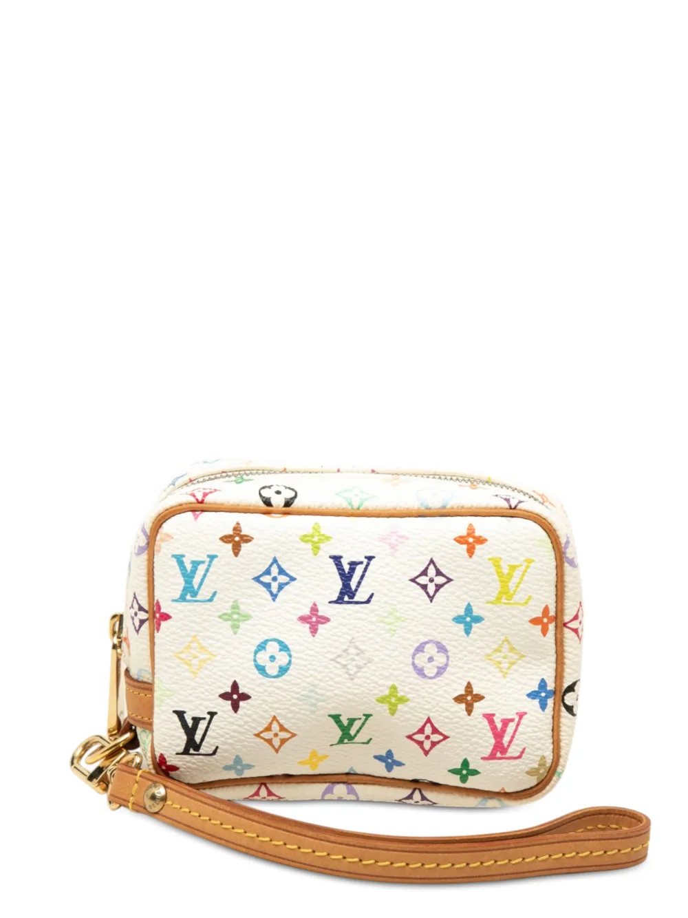 Louis Vuitton Pre-Owned 1990-2010 Monogram Multicolore Trousse Wapity clutch bag - Bianco