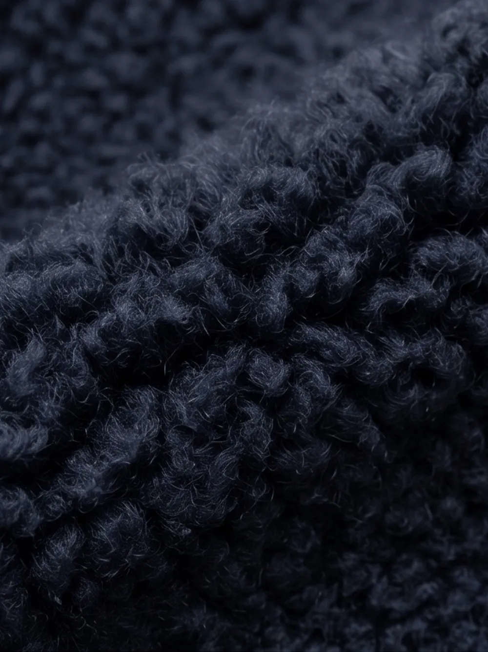 UGG brimless braid beanie Zwart