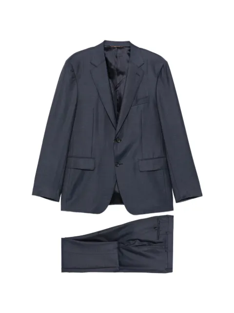 Canali single-breasted wool suit