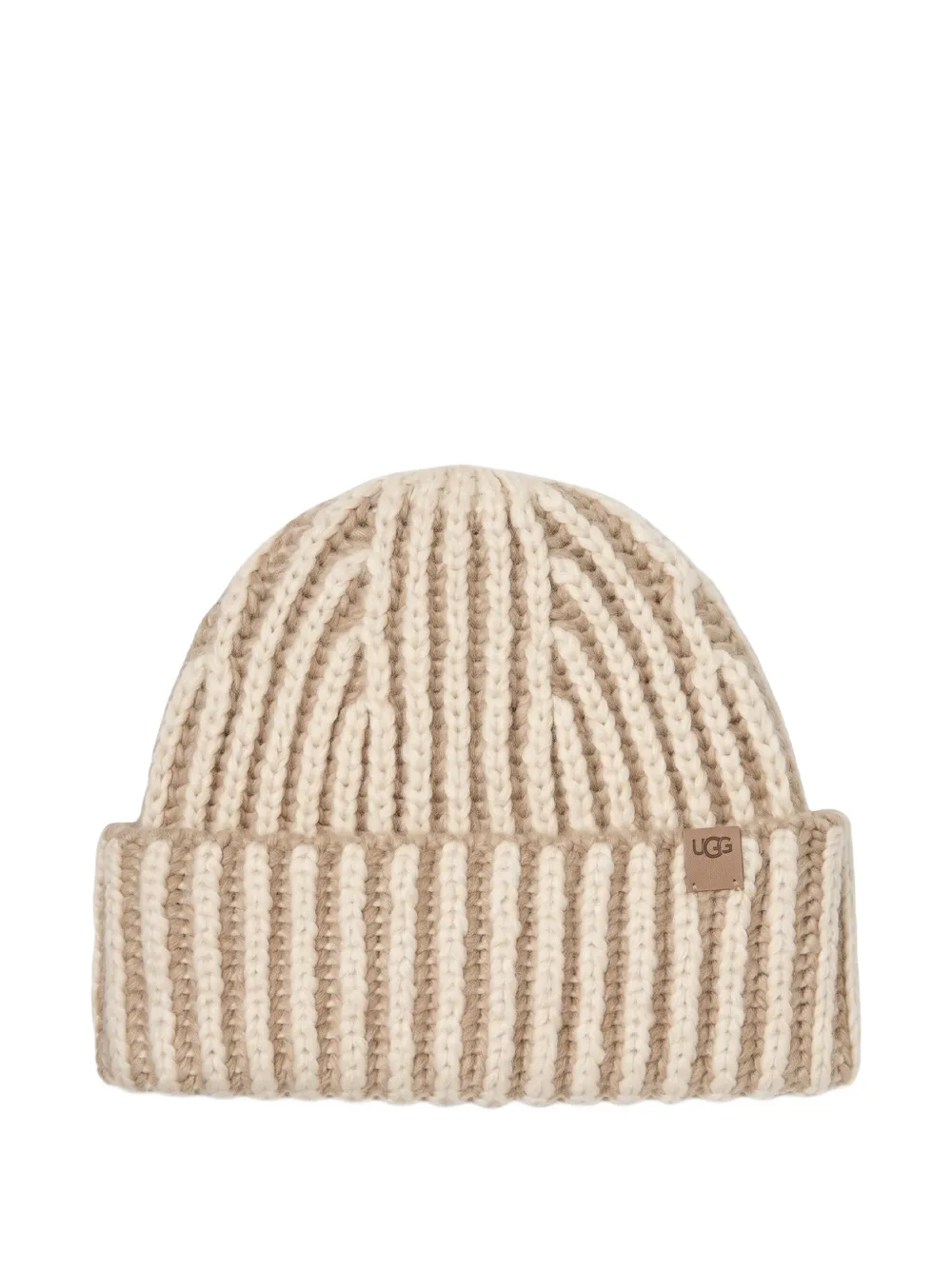 UGG Grofgebreide muts Beige