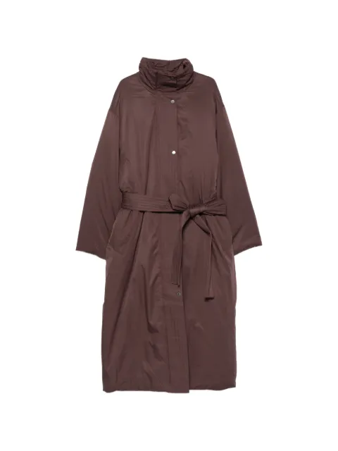 JOSEPH belted high-neck coat