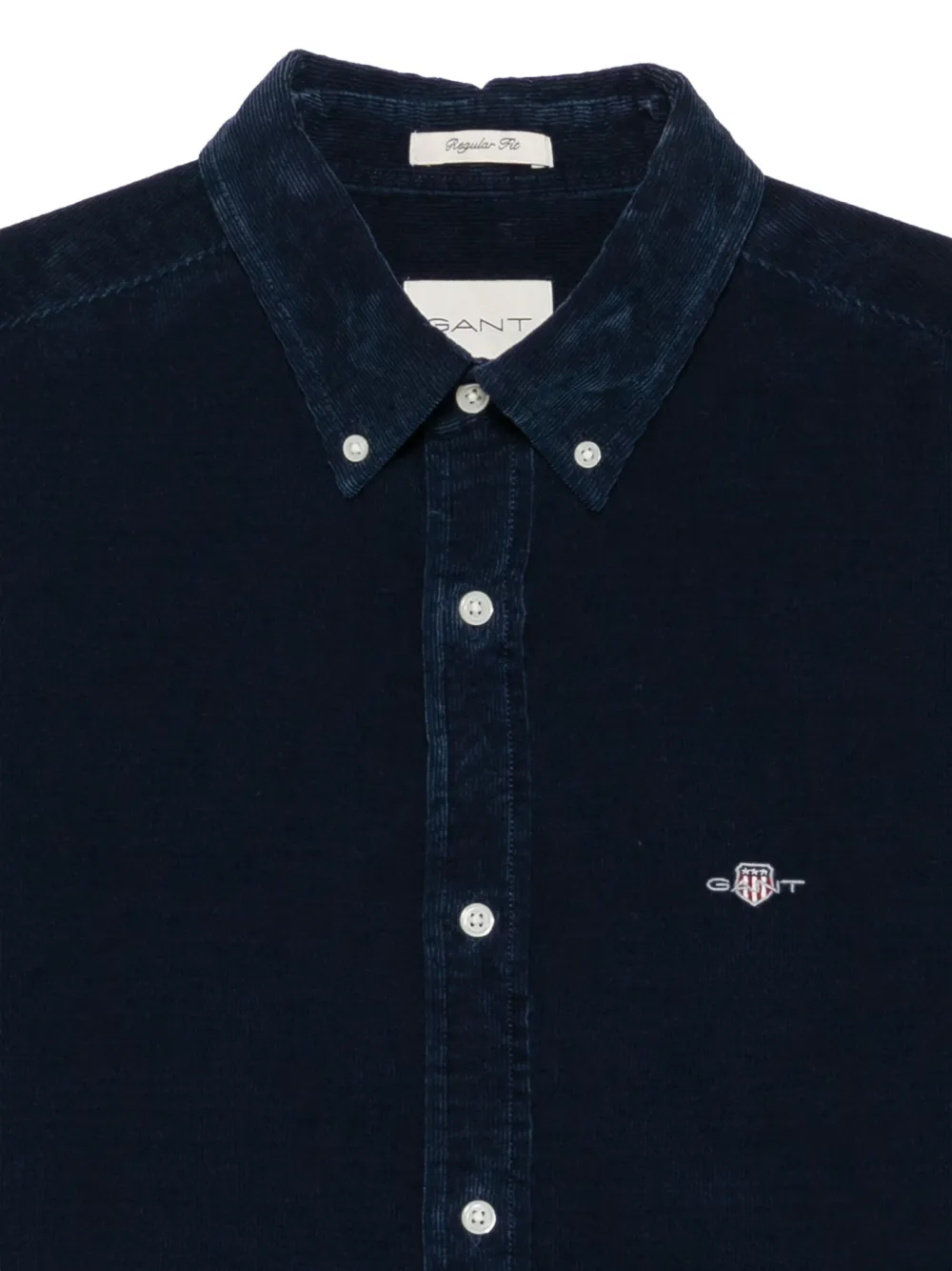 Gant corduroy button-down shirt Blauw