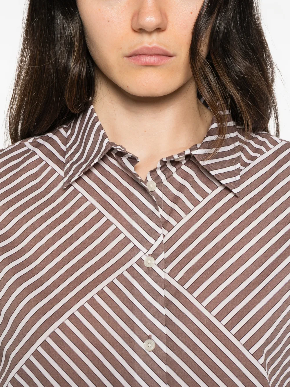 Gant striped button-down shirt Bruin