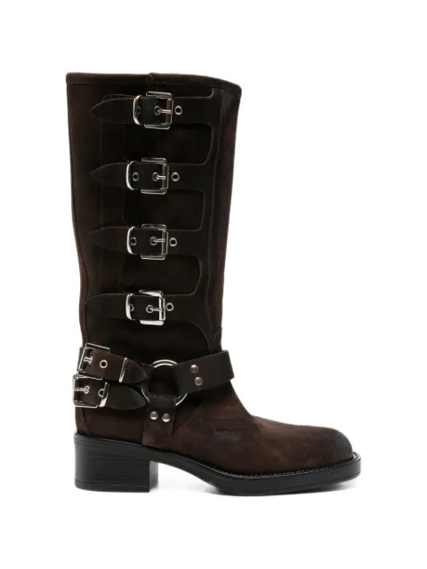 Gisel B Winsor buckled boots