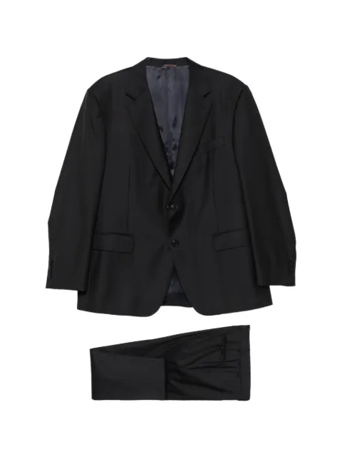 Canali single-breasted notch-lapel suit