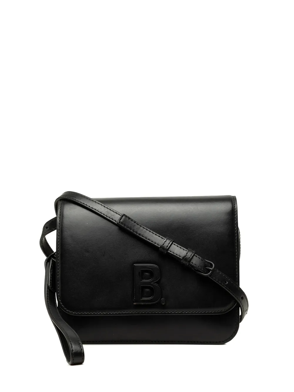 Balenciaga Pre-Owned 2019 Leather B crossbody bag - Schwarz