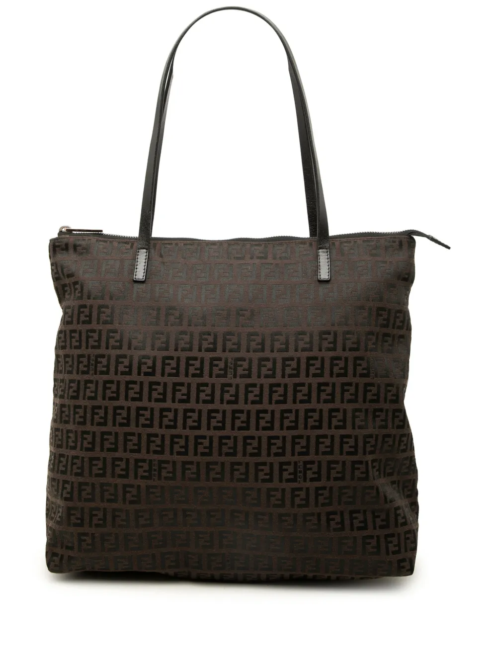 Fendi Pre-Owned 2000-2010 Zucchino Canvas tote bag - Marron