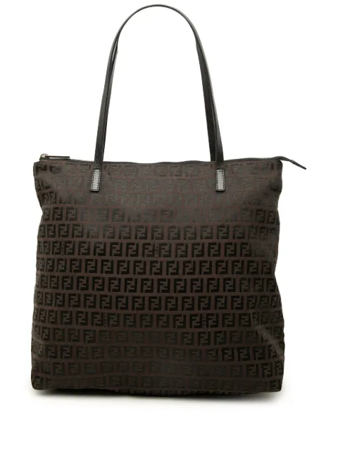 Fendi Pre-Owned Borsa tote in tela con motivo Zucchino 2000-2010