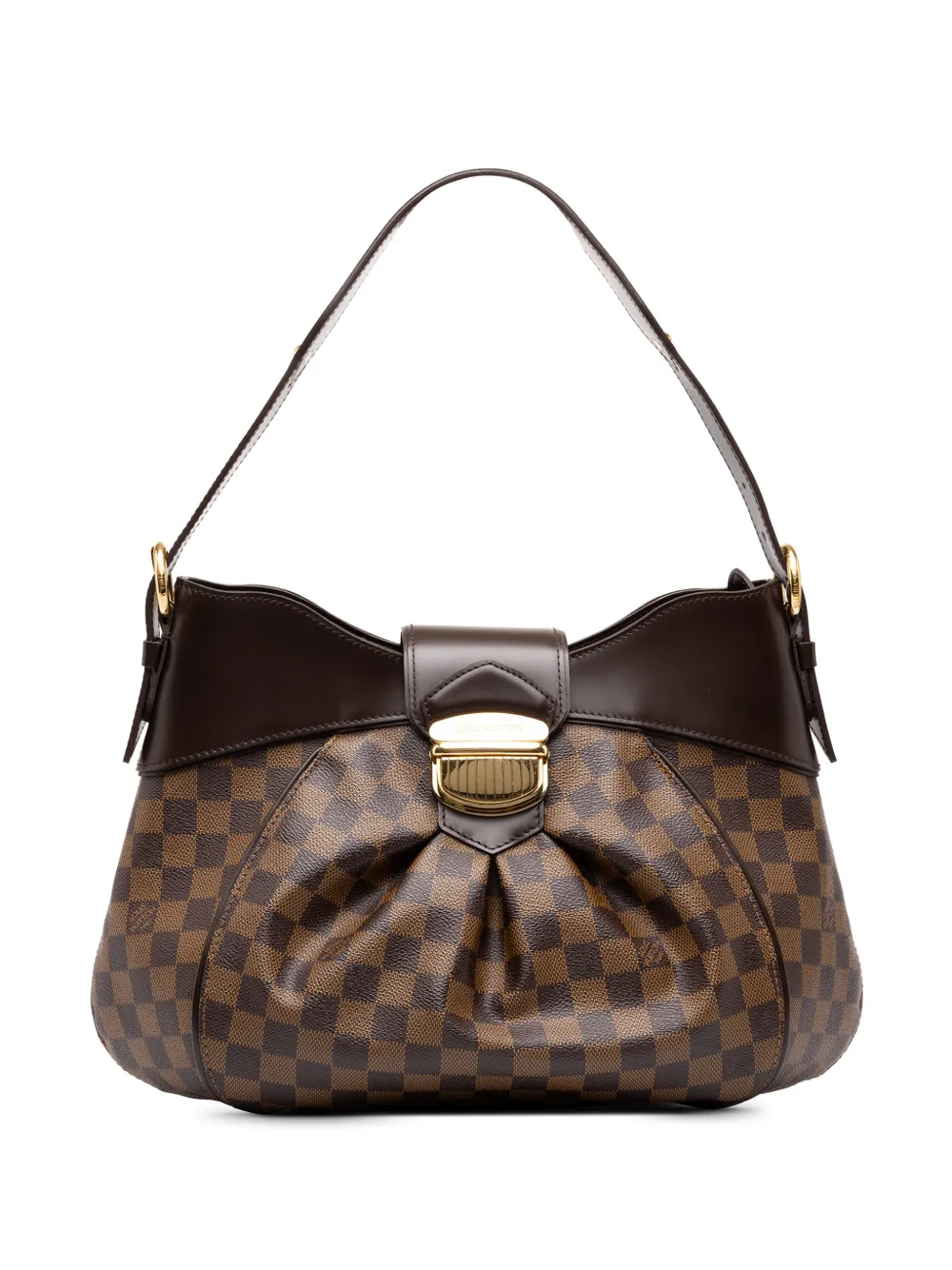 Louis Vuitton Pre-Owned 2010 Damier Ebene Sistina PM shoulder bag - Braun