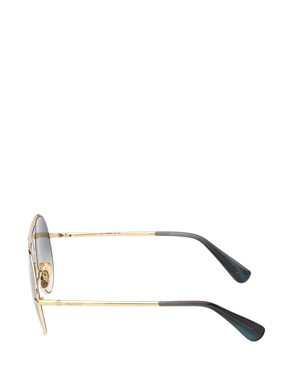 Max Mara Eyewear Zonnebril met piloten montuur Goud