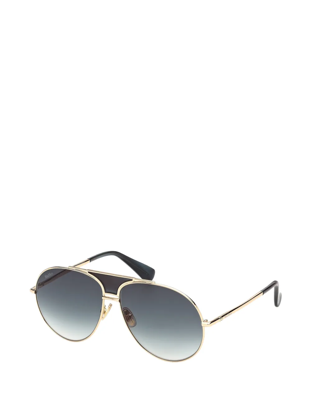 Max Mara Eyewear Zonnebril met piloten montuur Goud
