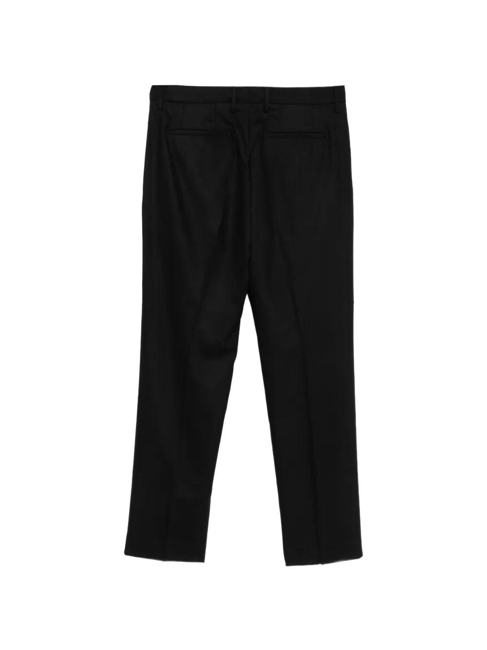 Canali pleated tailored trousers Zwart