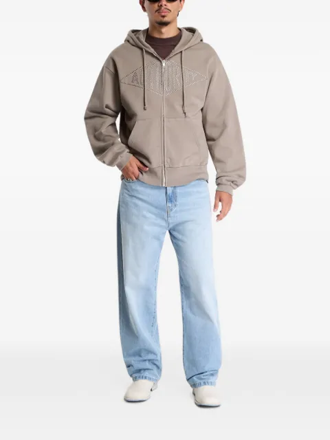 UMBRO x Slam Jam Authority stud-embellished hoodie