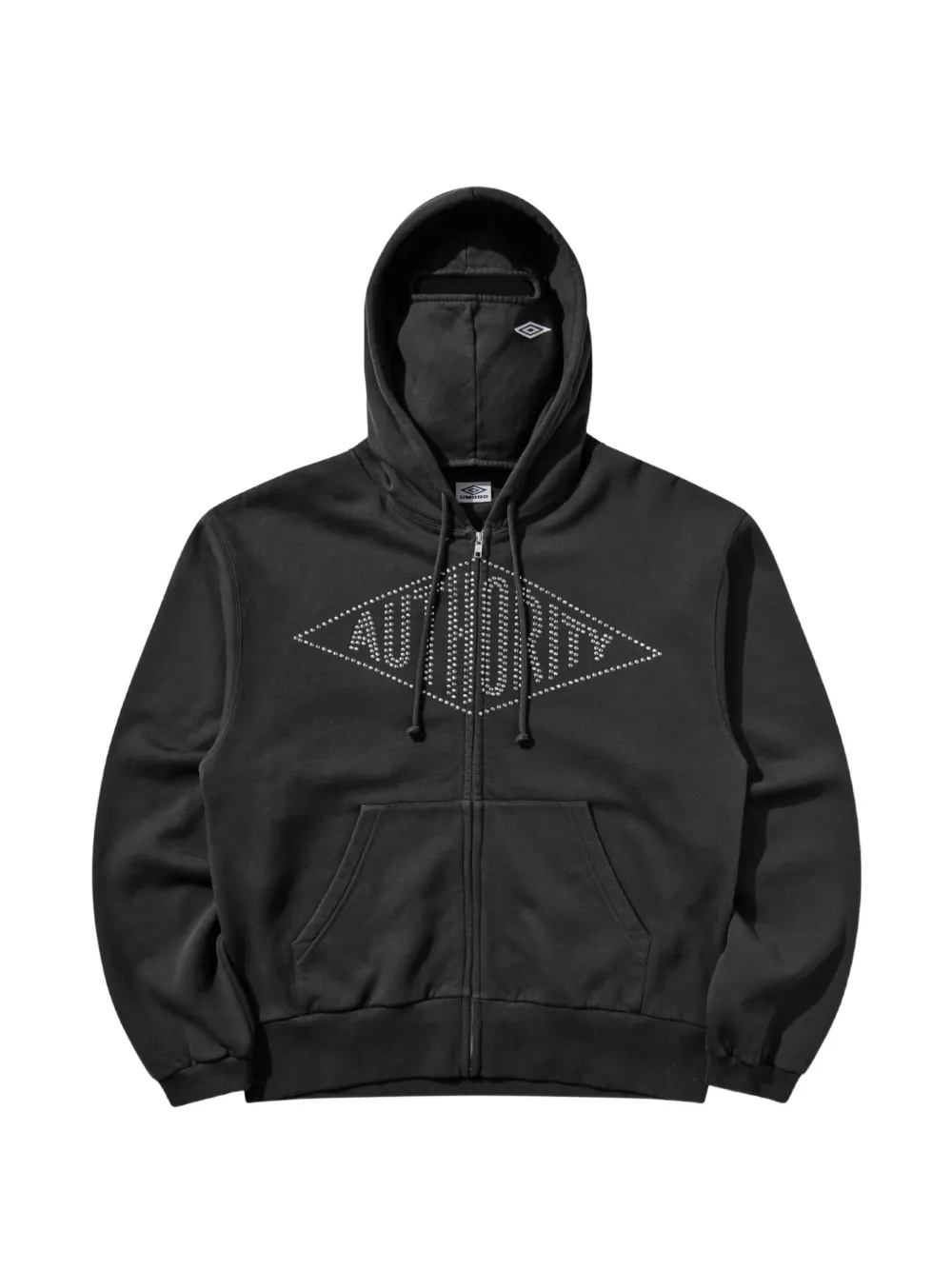 UMBRO x Slam Jam Authority stud-embellished hoodie - Black