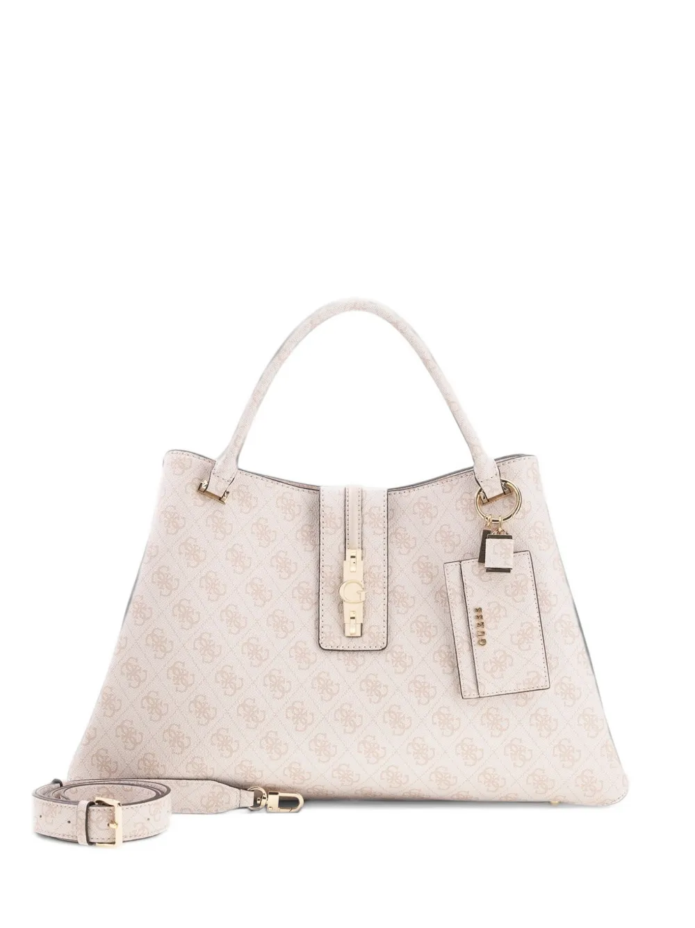 GUESS USA Yvonne logo tote bag - Nude