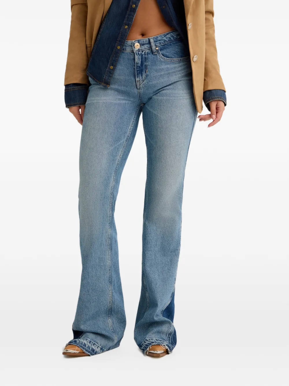 GUESS USA The B Jean low rise - Blau