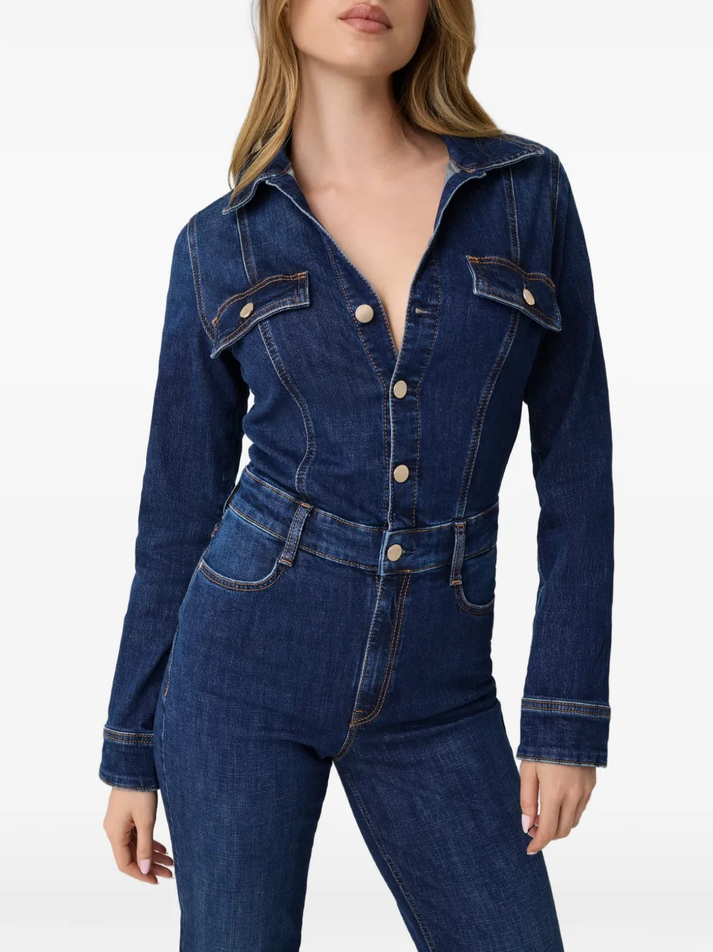 GUESS USA denim long jumpsuit - Blau
