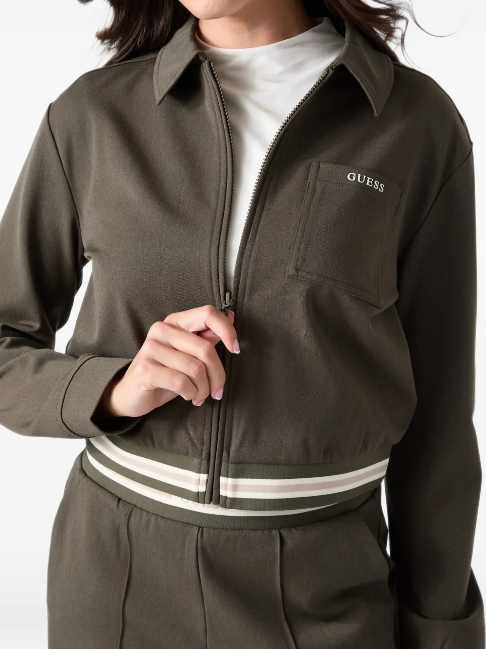 GUESS USA viscose-blend jacket Bruin