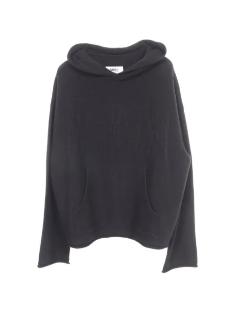 MM6 Maison Margiela 2010s jacquard-knit hoodie