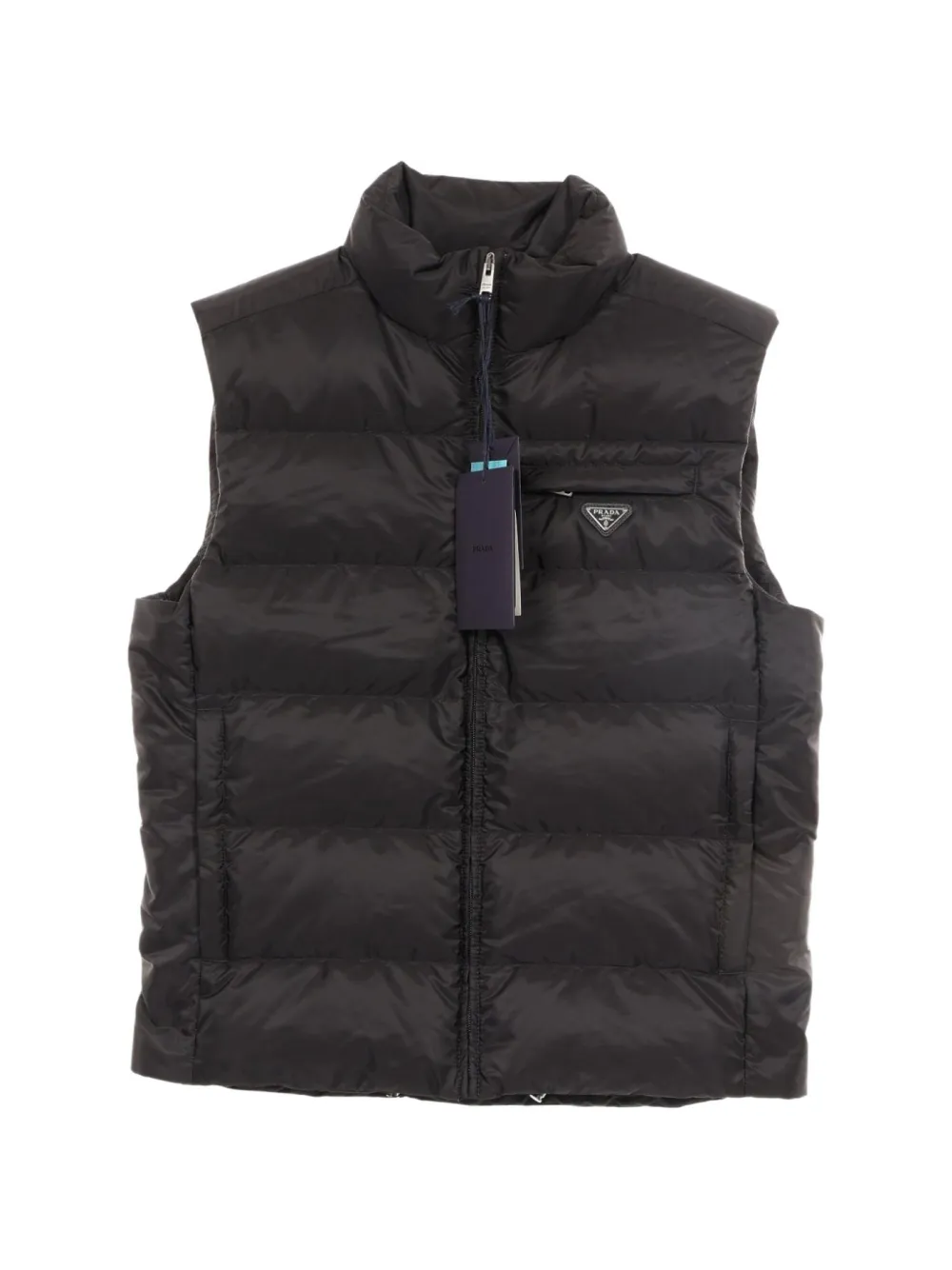 Prada Pre-Owned Re-Nylon padded vest - Nero
