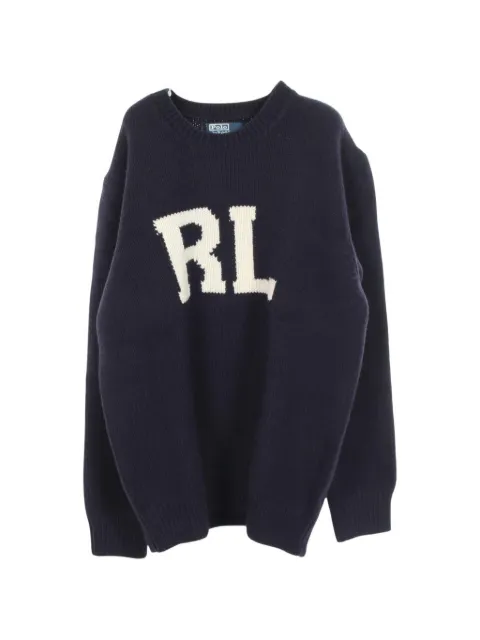Polo Ralph Lauren Vintage logo crew neck sweater