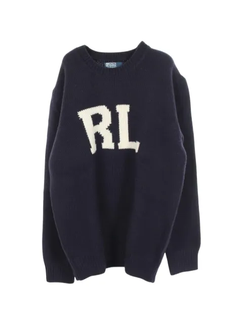 Polo Ralph Lauren Vintage logo crew neck sweater
