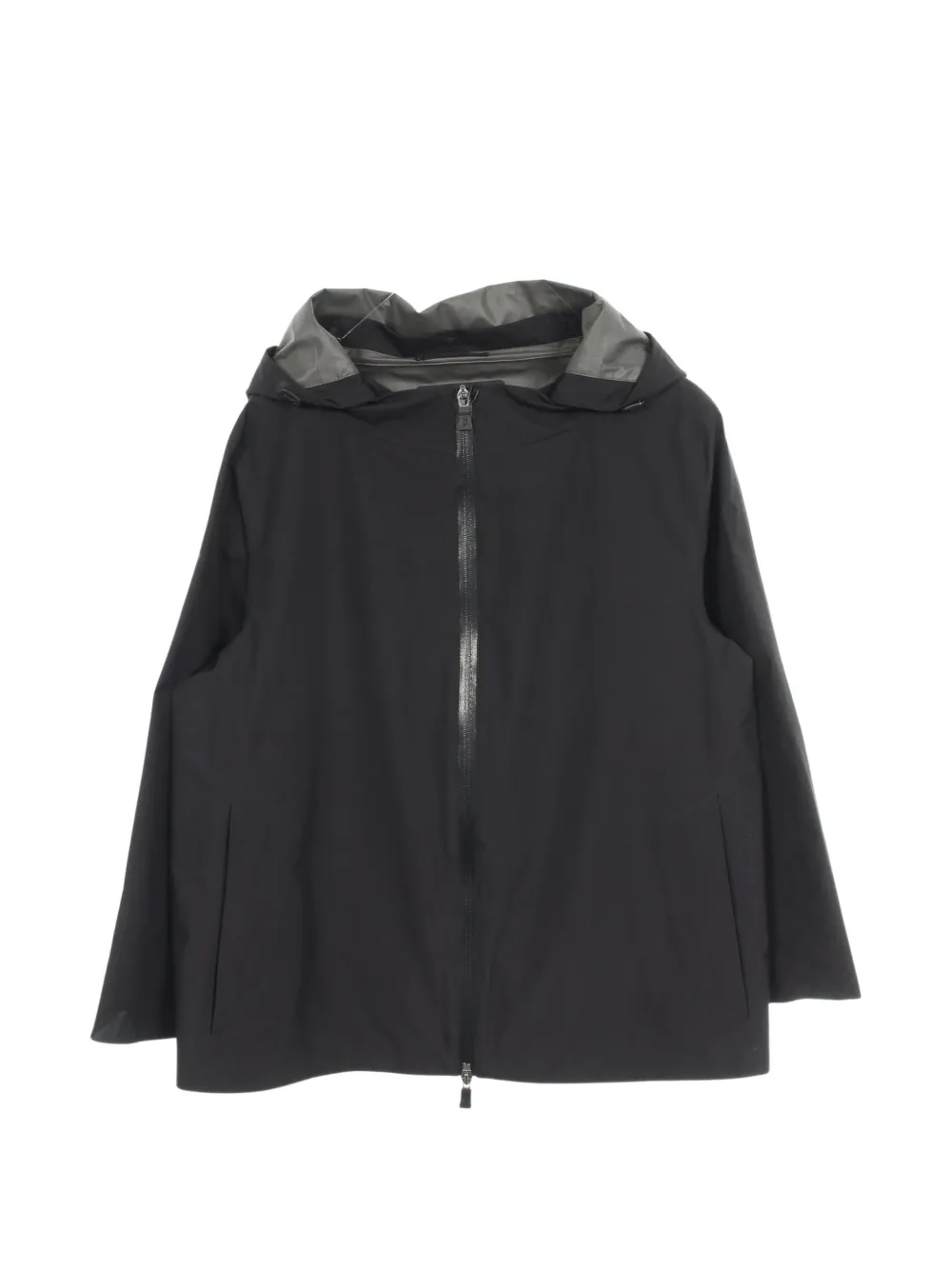 Herno 2020s Laminar Gore-Tex hooded jacket - Schwarz