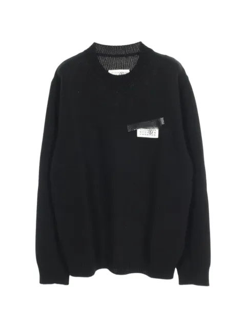 MM6 Maison Margiela Numeric signature sweater